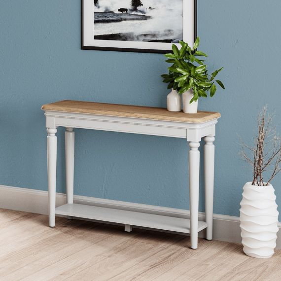 Telford Oak & Painted Console Table