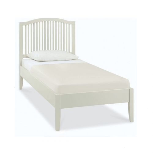 Ashby Cotton Painted Slatted Single Bed - Ashby Bedroom Furniture