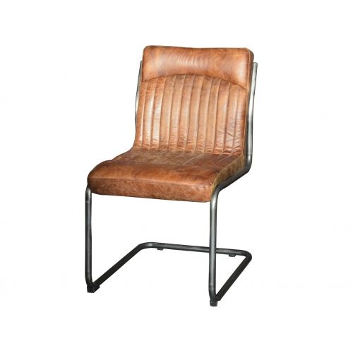 Hipster Vintage Brown Retro Dining Chair