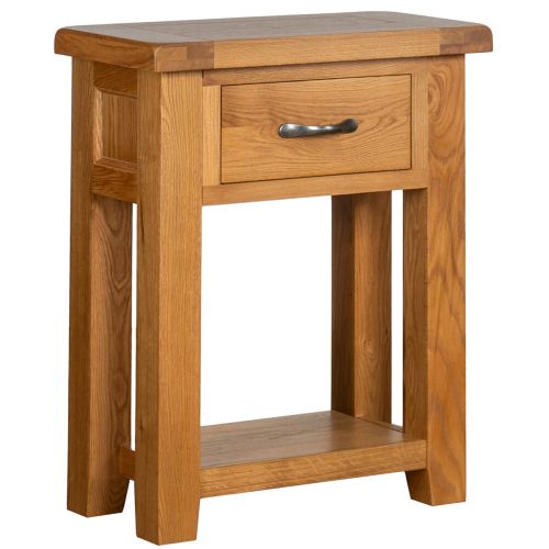 Buttermere Light Oak 1 Drawer Console Table