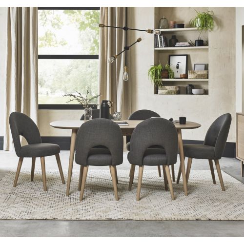 Dansk Scandi Oak Extending Dining Table - 6-8 Seater