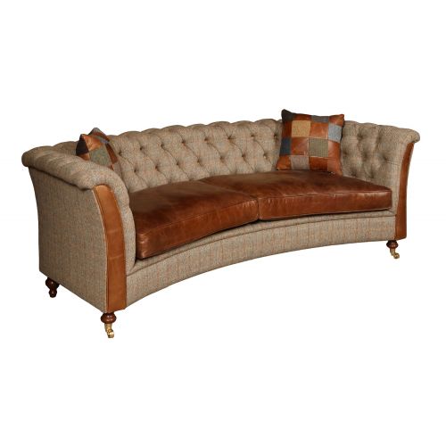 Granby 3 Seater Curved Sofa