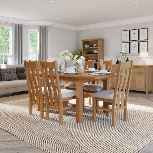 Oak Extending Dining Table - Grasmere Furniture Range