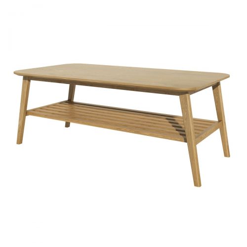 Scandic Oak 4'x2' Coffee Table - Scandic Oak Furniture - Retro Style.