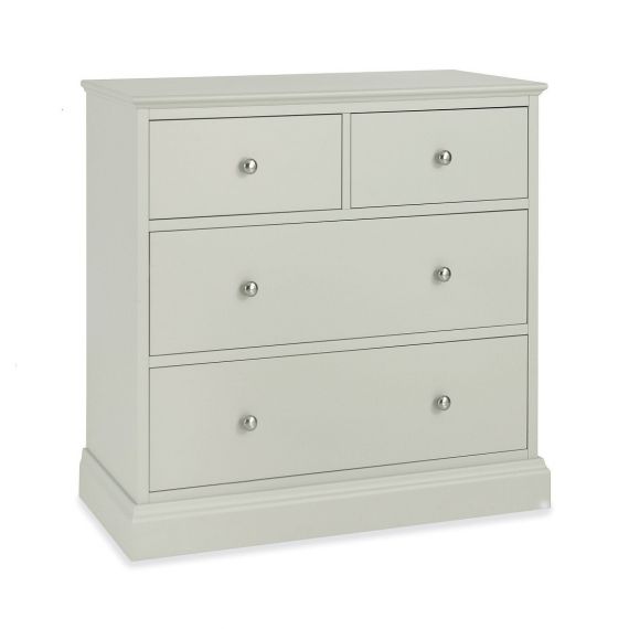 Ashby Cotton Painted 4 Drawer Chest - Ashby Bedroom Furniture