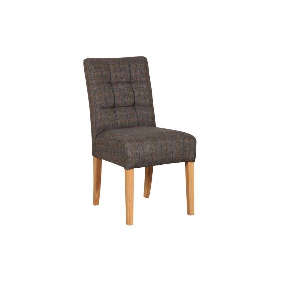 Colin Harris Tweed Fabric Dining Chair
