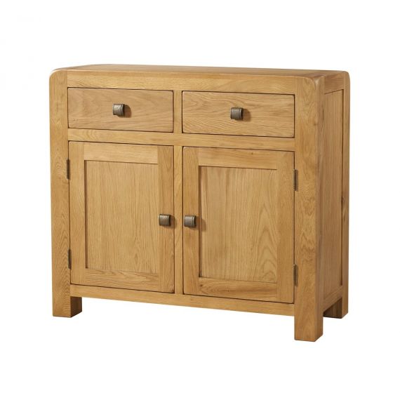Fairfield Oak Sideboard with 2 Doors and 2 Drawers