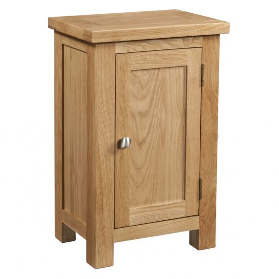 Grasmere Light Oak 1 Door Cabinet