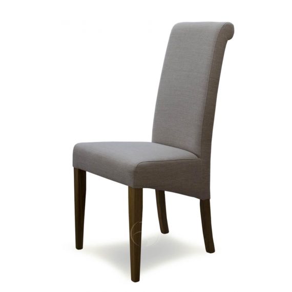 Italia Beige Fabric Dining Chair