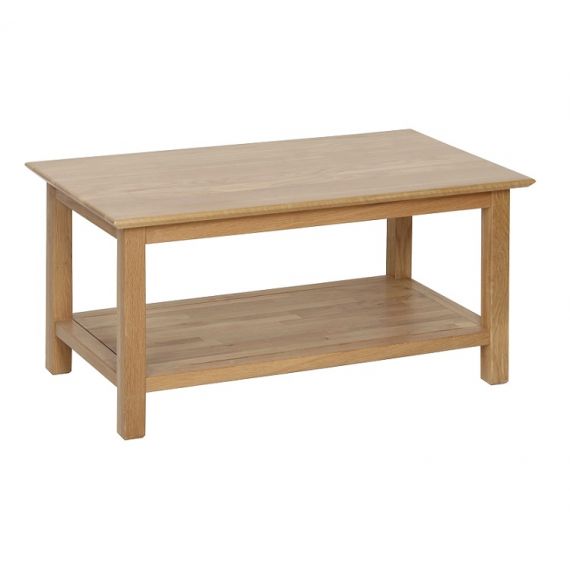 Oxford Contemporary Oak Large Coffee Table 