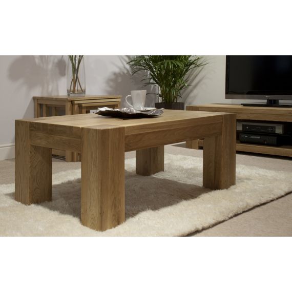 Trend Solid Oak Large Coffee Table