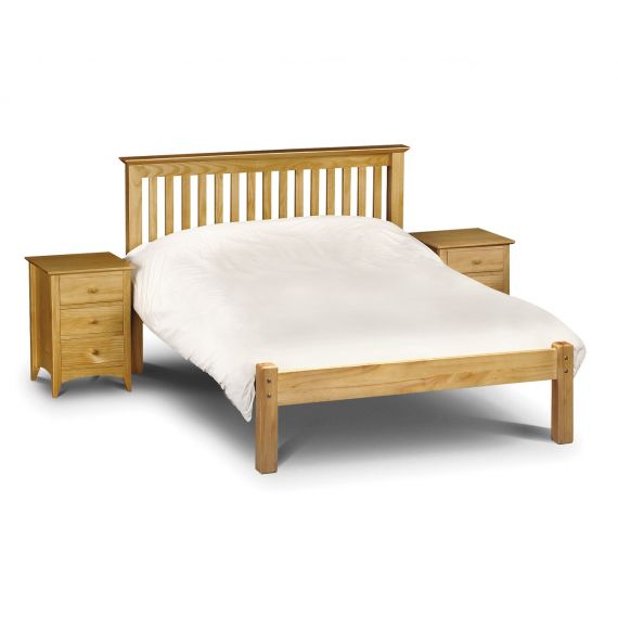 Trent Solid Pine Low Foot End 5' King Size Bed