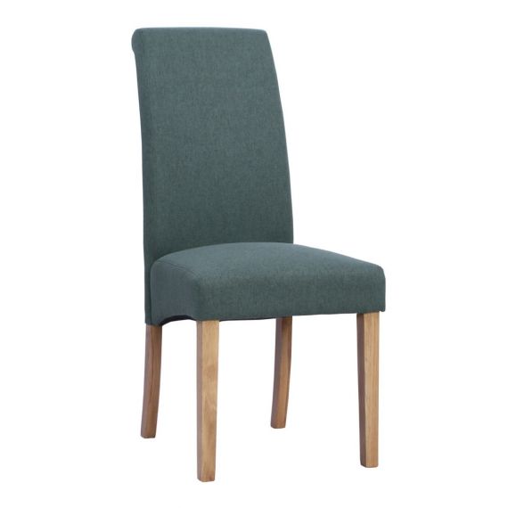Green Rollback Dining Chair (Pair)