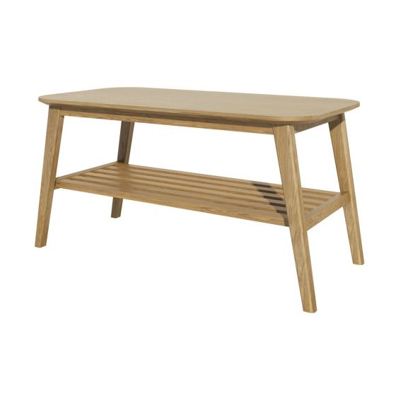 Scandic Oak 36''x18'' Coffee Table - Scandic Oak Furniture - Retro Style.