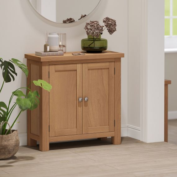 Small Light Oak Cabinet - Grasmere Furniture