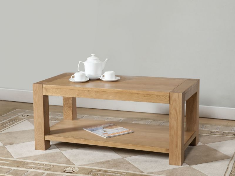 Ayury Contemporary Light Oak Coffee, Modern Wooden Coffee Tables Uk