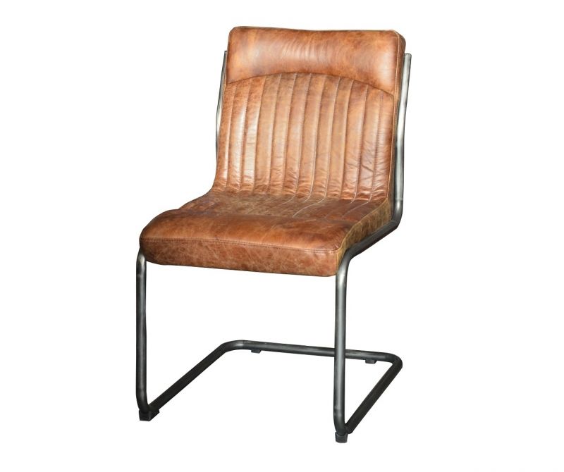 Hipster Vintage Brown Retro Dining, Retro Leather Dining Chairs Uk